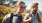 young couple hiking on a mountain